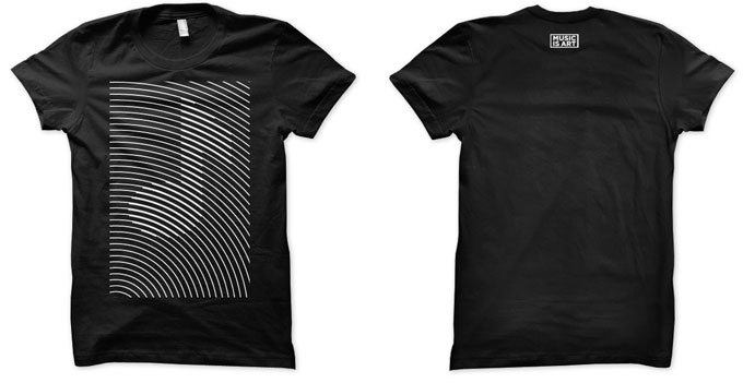 Music is Art T-shirt